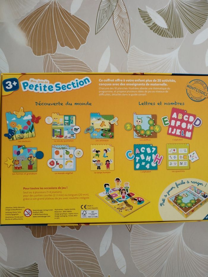 Mes jeux Petite section 3ans + - photo numéro 2