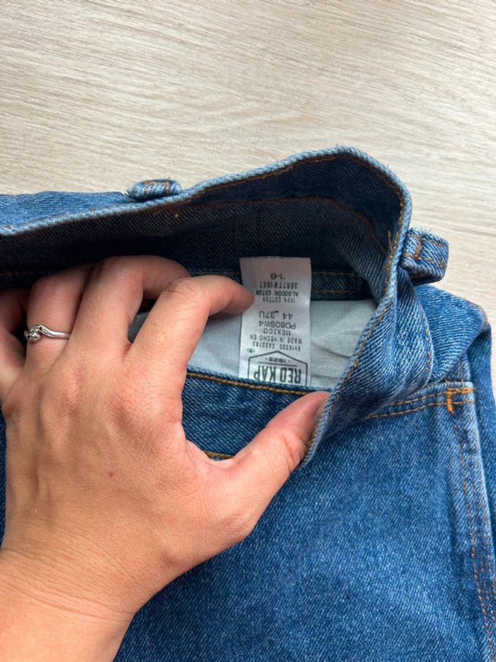 Jean Carpenter Red Kap Workwear Vintage W44 L32 – 100% Coton Made in Mexico - photo numéro 5
