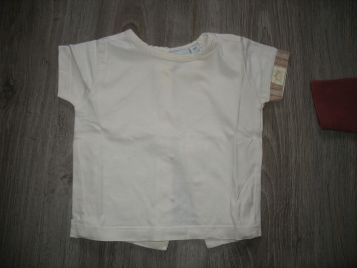 ENSEMBLE 3 PIÈCES BÉBÉ GARÇON : GILET + PULL + TEE SHIRT MC "KIABI BABY" - 6 MOIS - n°04 - photo numéro 3