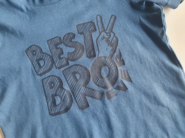 Tee-shirt bleu Vertbaudet 2 ans - photo numéro 3