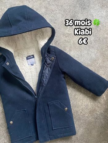 Manteau 🍀 36 mois 🍀 Kiabi