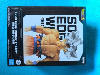Figurine Dragon Ball Super - Son Goku Ultra Instinct - Solid Edge Works - Officielle Import Japon