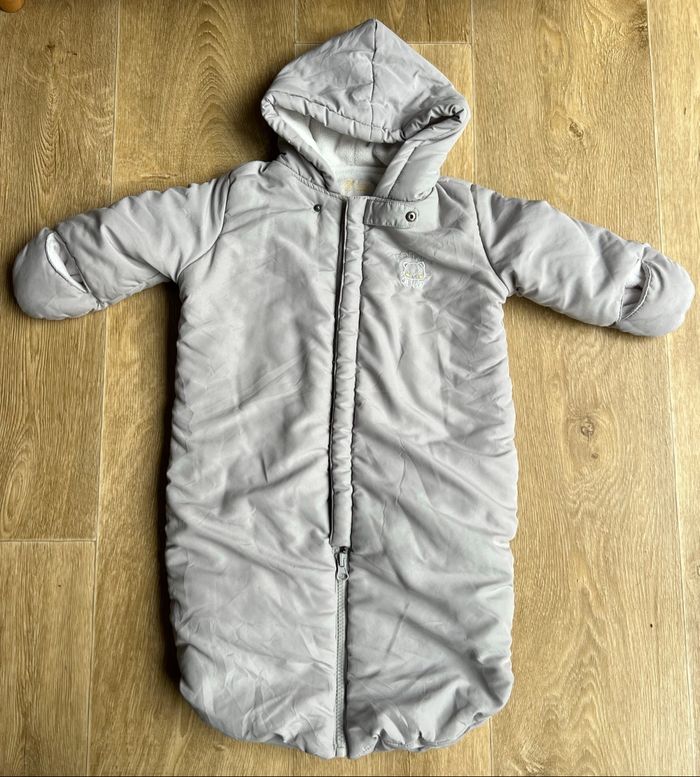 Combinaison chancelière poussette Gémo 3-6 mois