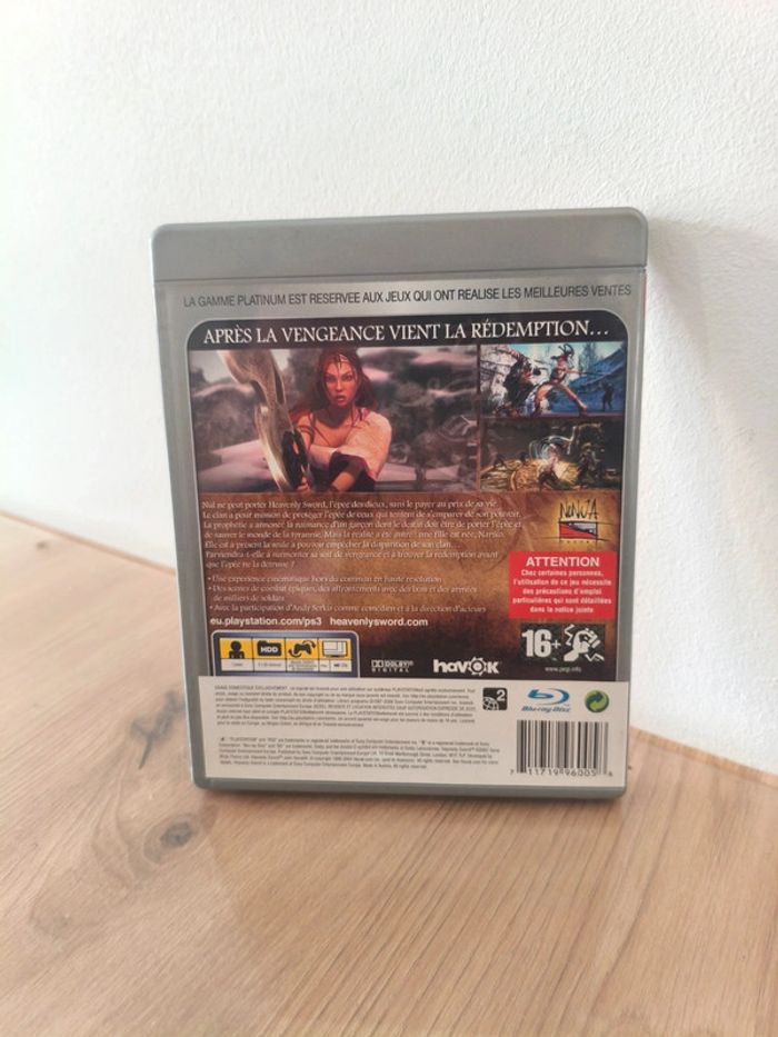 Jeu PlayStation 3 heavenly sword - photo numéro 2