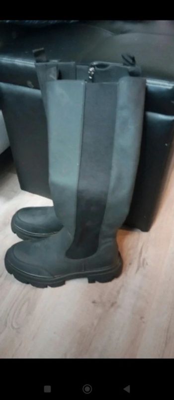 Botte plates femme