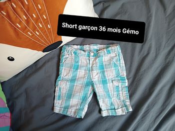 Short garçon 36 mois Gémo