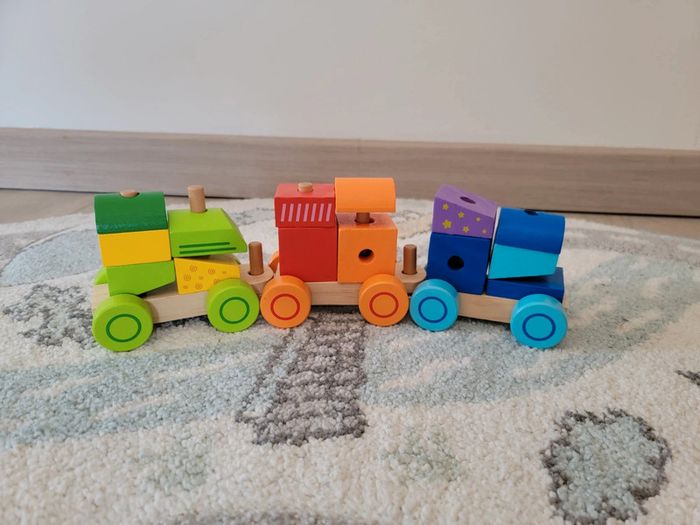 Lot jouets en bois 🚂