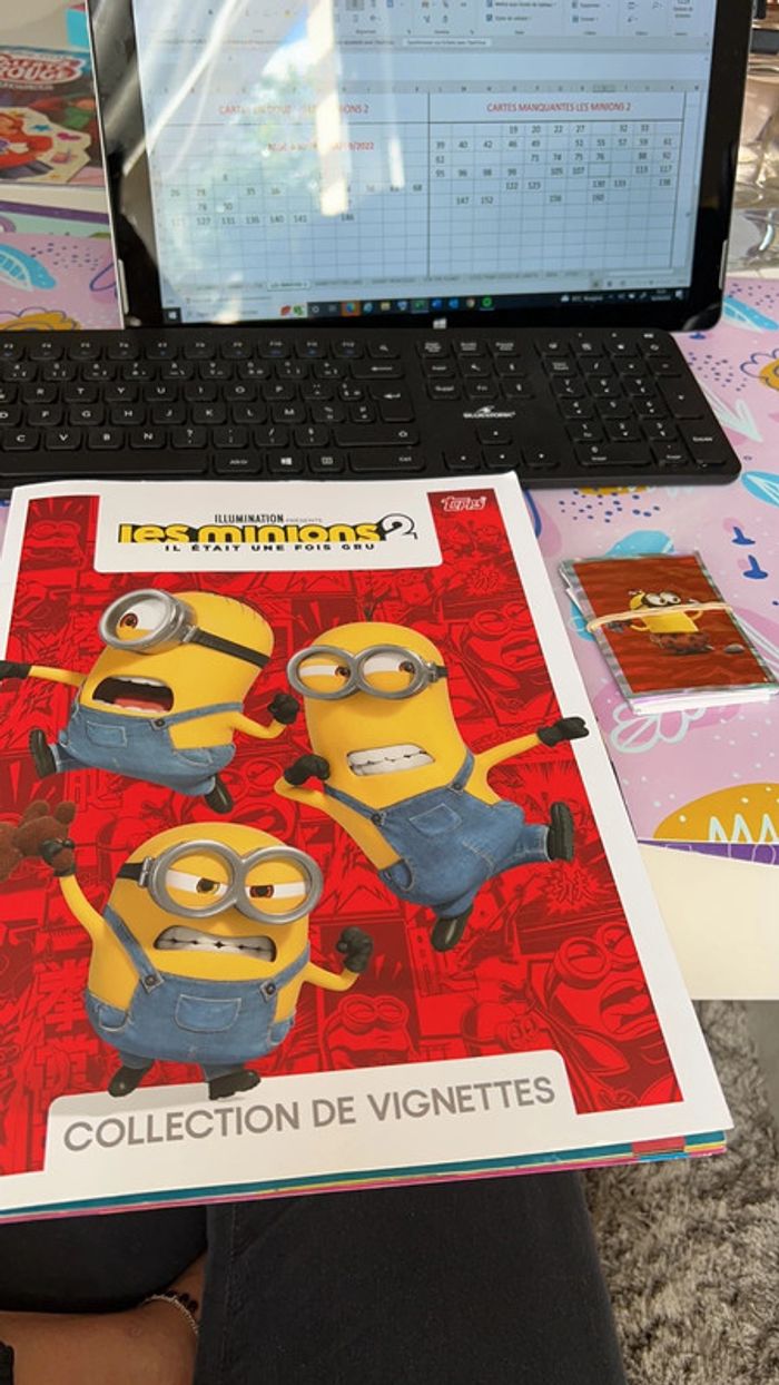 Panini les minions 2 échange ou vente