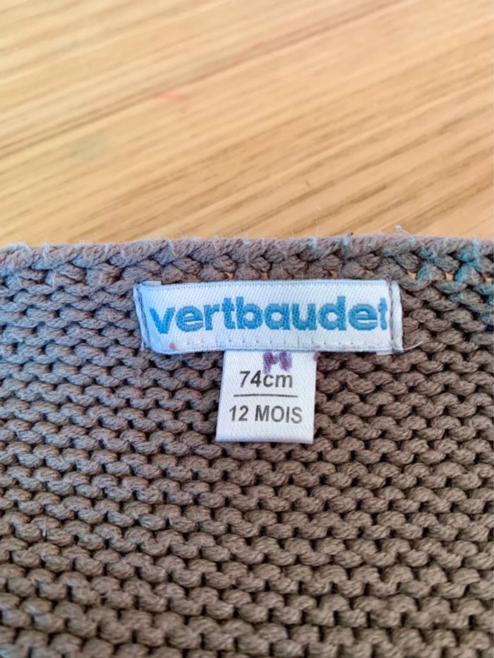 Gilet chaud vertbaudet 12 mois - photo numéro 4