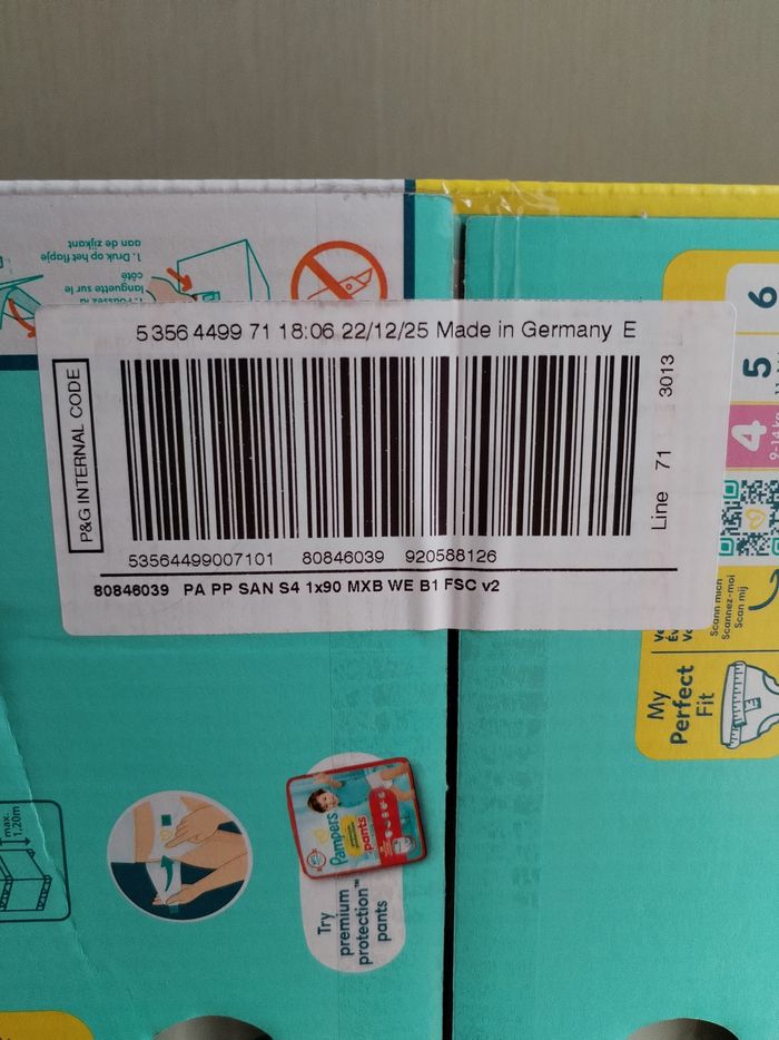 Couche pampers premium protection - photo numéro 5