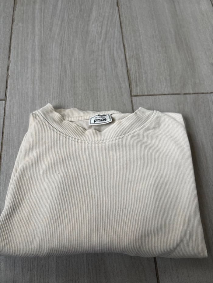 T-shirt basique à manches longues de la marque Pimkie, en taille M (38) - photo numéro 4