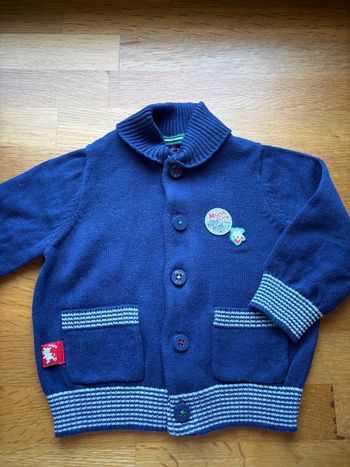 Gilet sergent major 3 mois garçon