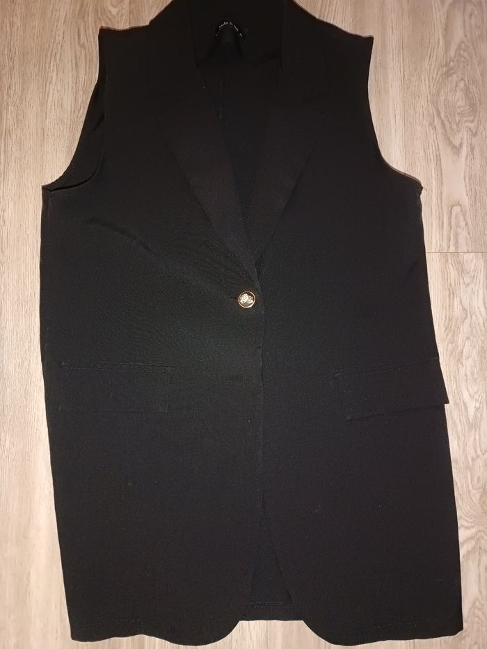 Veste tailleur sans manches