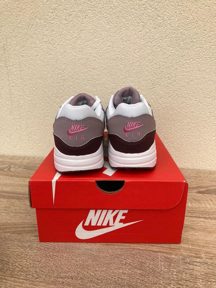 Baskets Basses Nike Air Max 1 Burgundy - Taille 37,5 - photo numéro 7