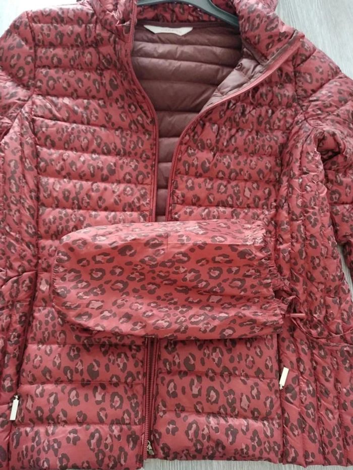 Blouson fin camaïeu femme orange taille s - photo numéro 7