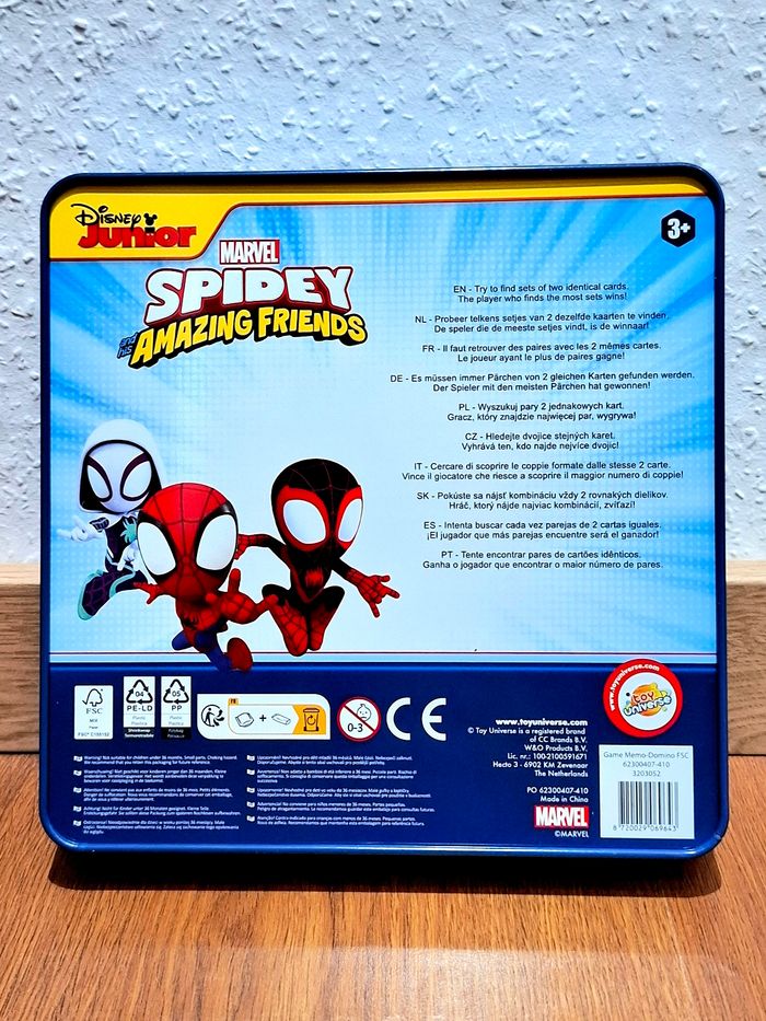 Jeu de mémoire Spidey & ses Amis Extraordinaires – Disney Junior - photo numéro 3
