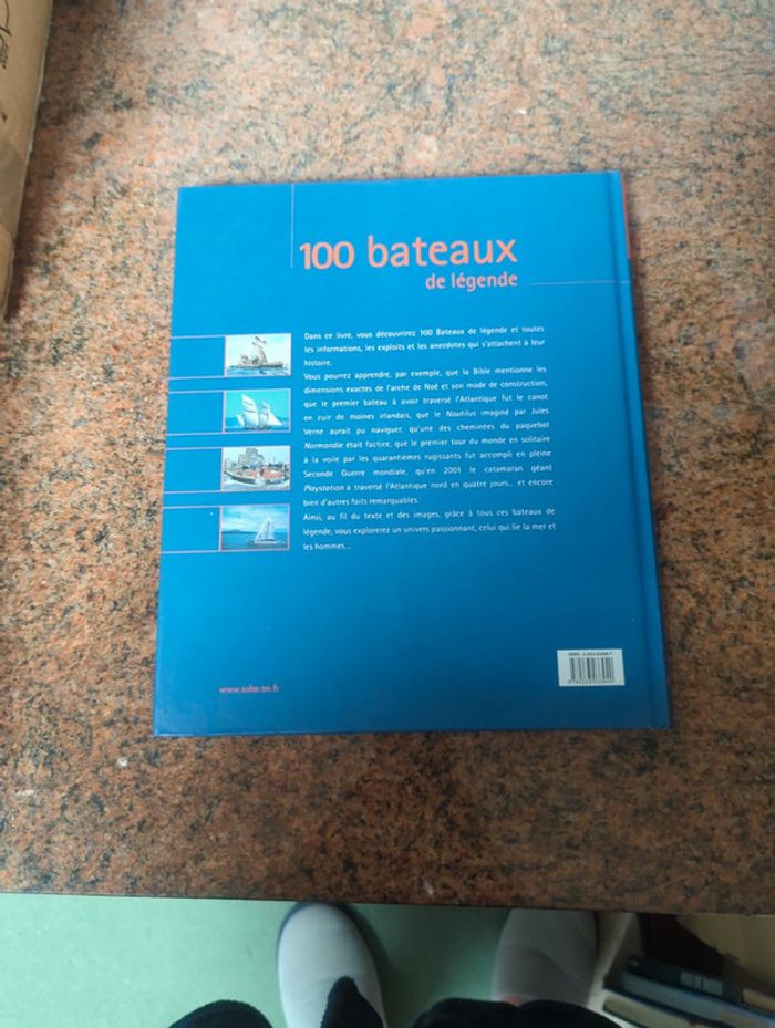Livre "100 bateaux de légende" - photo numéro 3