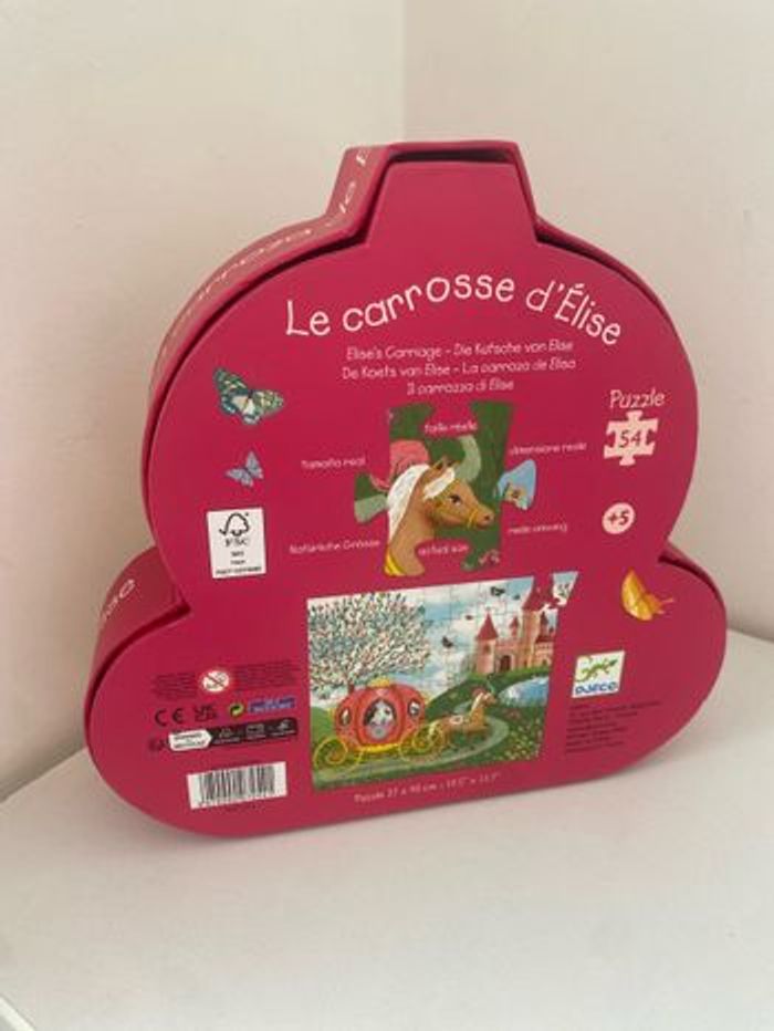 Le carrosse d'Elise - Puzzle Djeco - photo numéro 3
