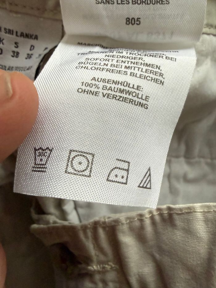 Pantalon Chino Columbia – Beige Pierre – 100% Coton – Taille 38 (US 6) - photo numéro 6