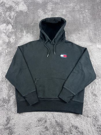 Sweat à Capuche Tommy Hilfiger Jeans 100% coton Noir Taille M