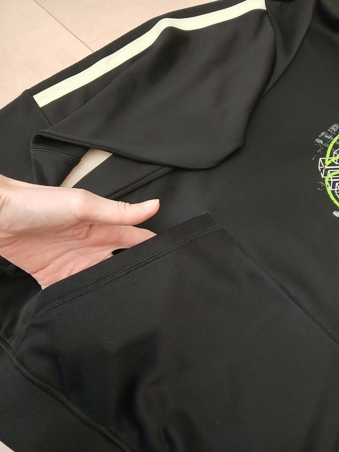 Sweat Adidas DM Hoodie taille M - photo numéro 4