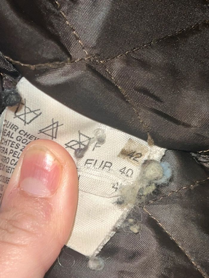 Manteau en cuir - photo numéro 6