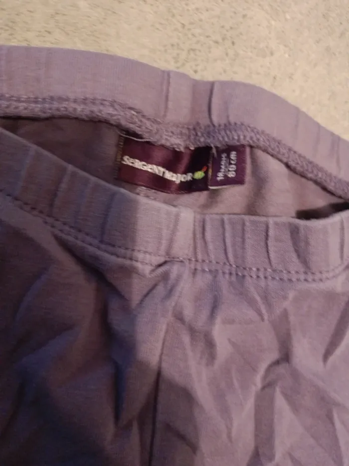 Legging sergent major violet 18 mois - photo numéro 2