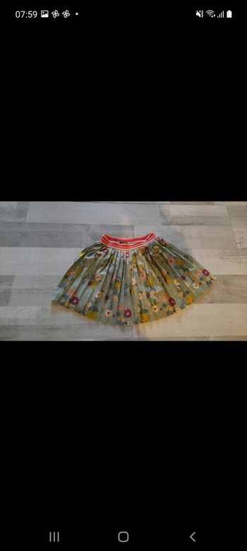 Jupe fleur 3 ans