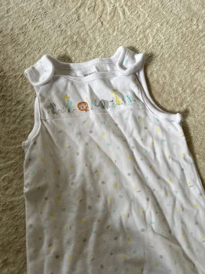 Pyjama léger sans pied jungle mixte dpam - photo numéro 2