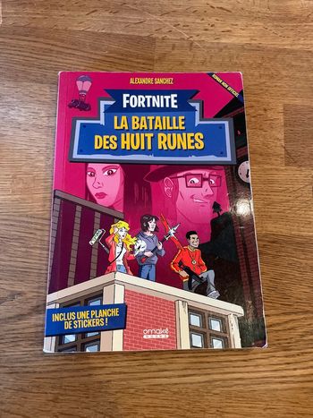 Livre Fortnite La bataille des huit runes