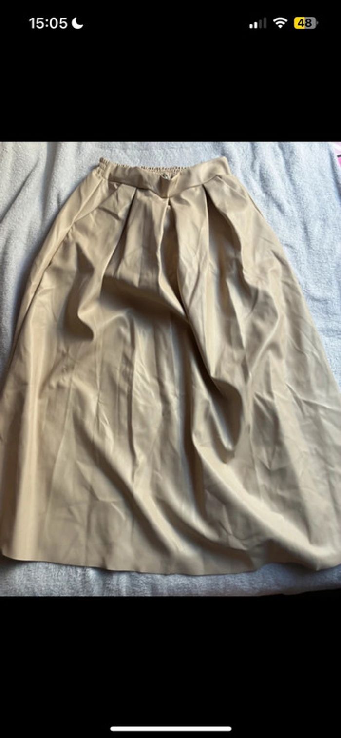 Jupe beige - photo numéro 2