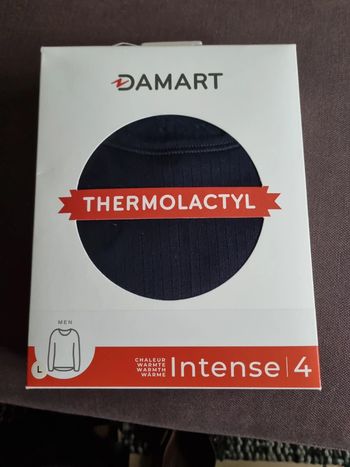 T Shirt Damart Thermolactyl neuf indice 4