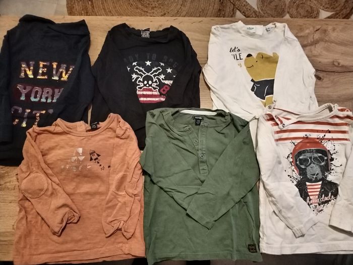 Hauts Manches longues garcon 2 ans