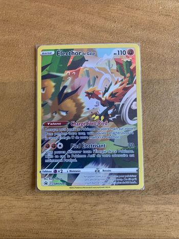 Carte Pokemon Electhor SWSH283