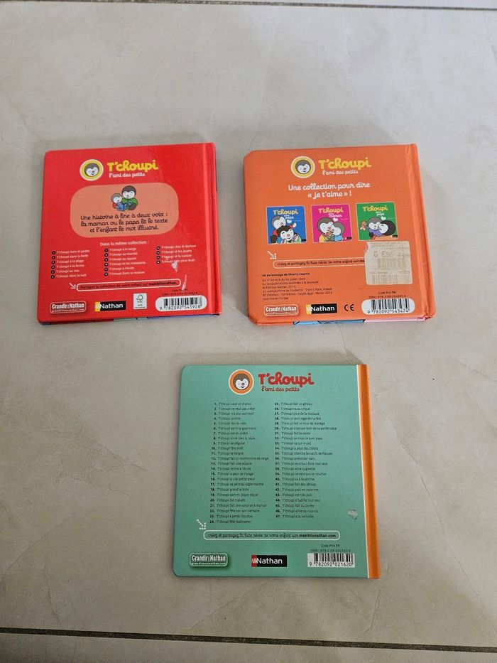 Lot de livre t'choupi - photo numéro 2