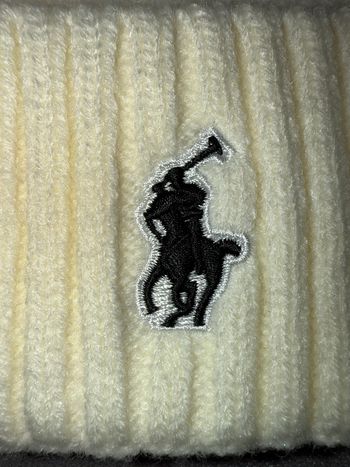 Bonnet Ralph Lauren Blanc / Crème