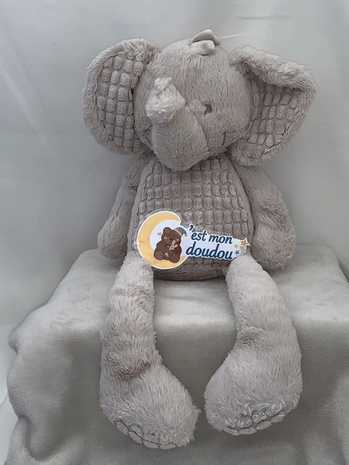 TEX49 doudou éléphant 🐘 Tex