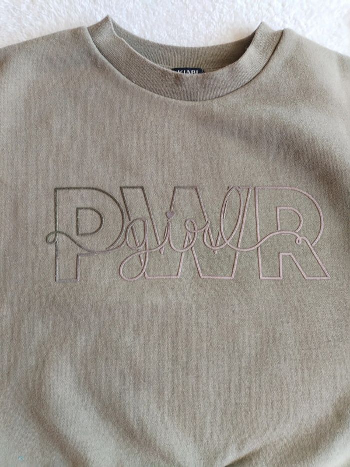 Sweat Power girl Kiabi 6 ans - photo numéro 3