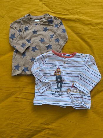 Tee shirt ML 6 mois 