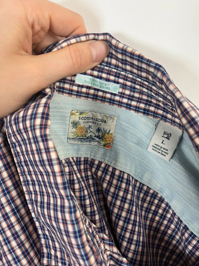 Chemise à carreaux Scotch & Soda - photo numéro 6