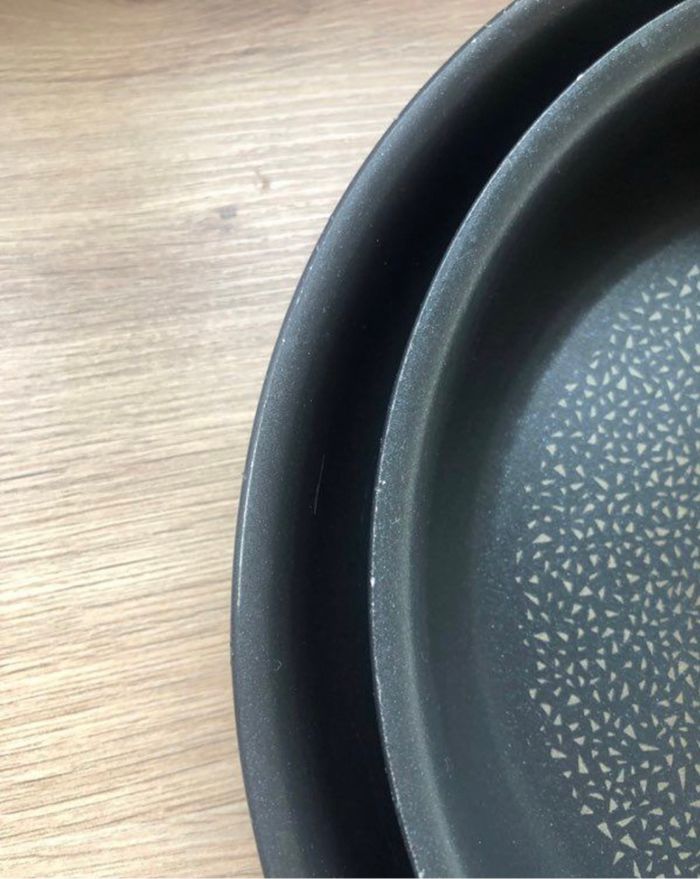 Lot de 2 poêles à frire TEFAL 24/28 cm + poignée amovible, en parfait état - photo numéro 3