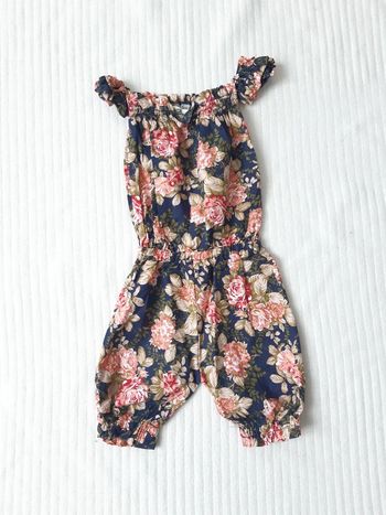 Combishort fleurie 80 cm