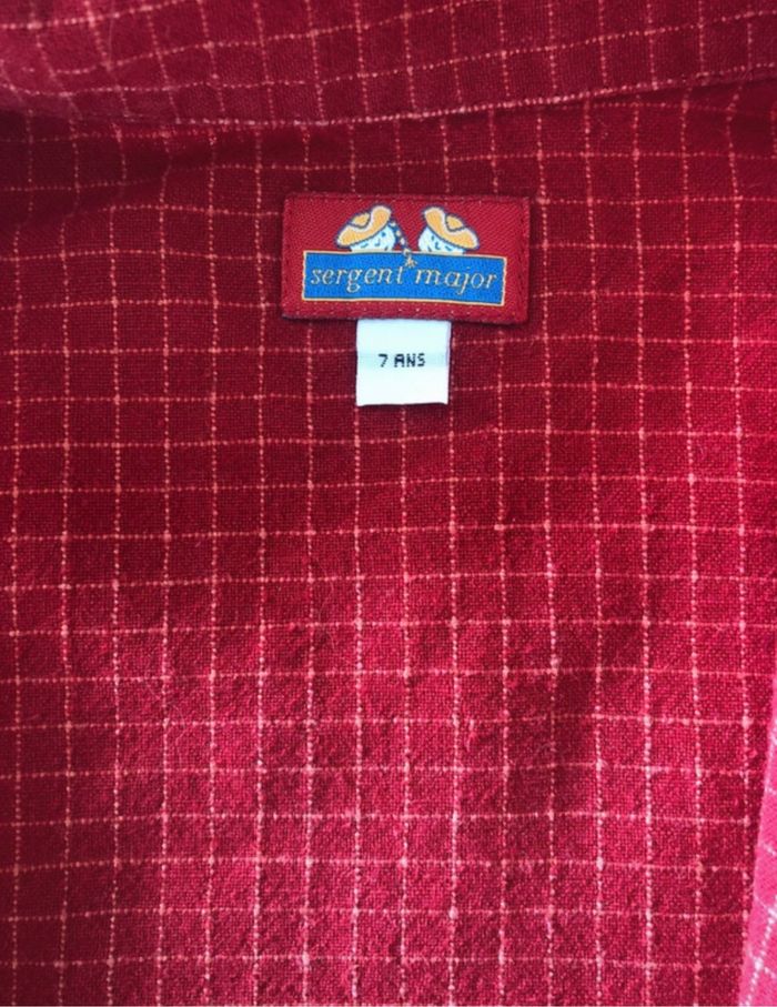 Chemise Sergent Major 7 ans - photo numéro 3