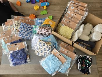Pack de couches lavables Bbies et Bum Diapers  NEUF