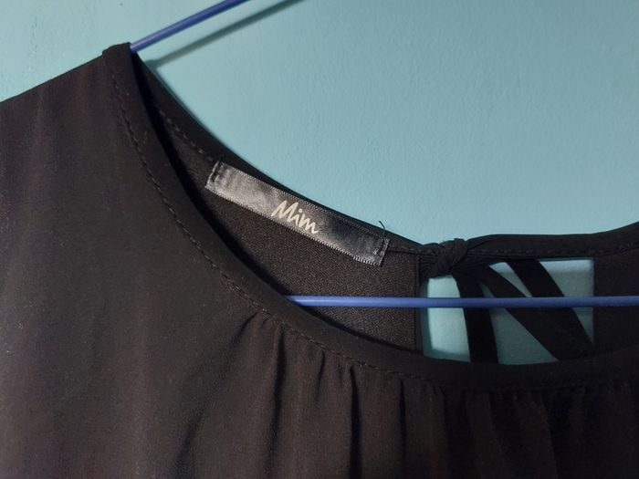 Combishort sans manches Mim noir & blanc taille 40 - photo numéro 4