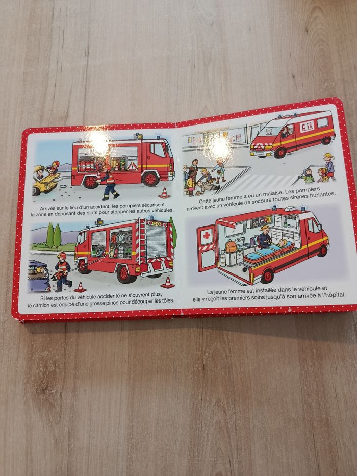 Livre les pompiers - photo numéro 4