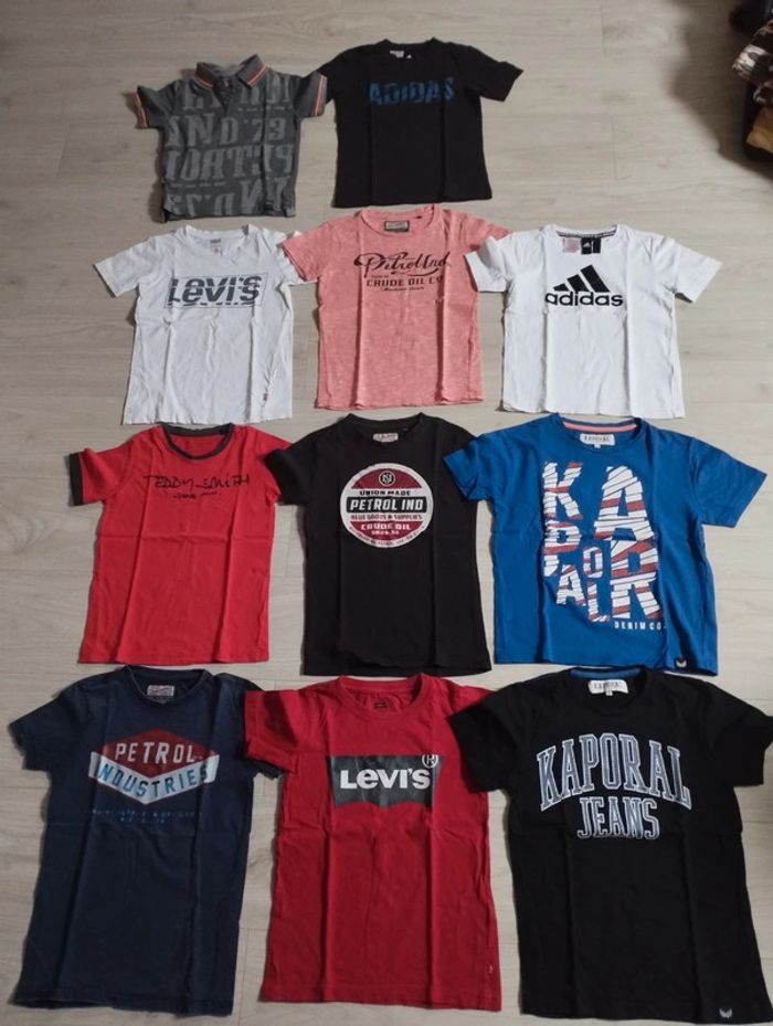 Lot de t-shirts de marque garçon taille 8 ans
