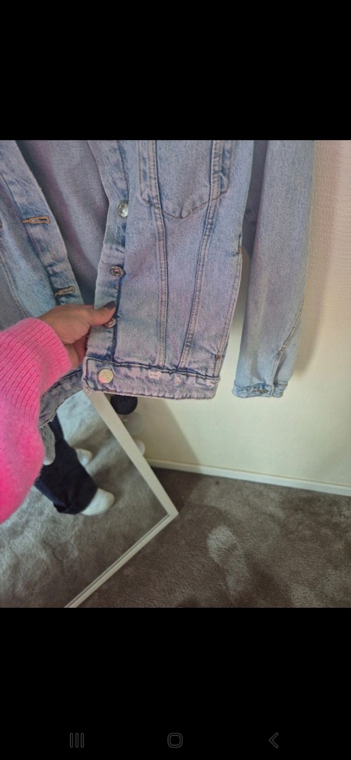 Veste en jeans zara - photo numéro 6