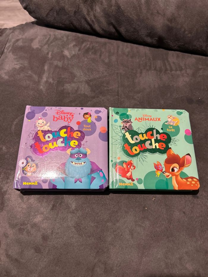 Livre à toucher Disney