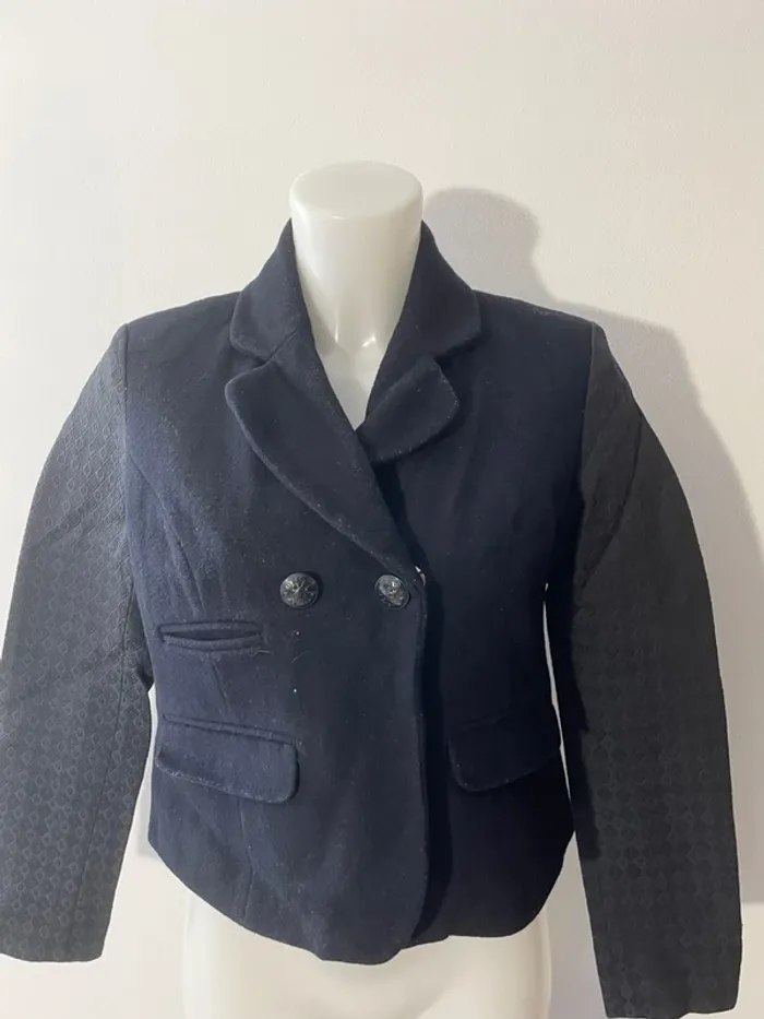 Veste bleue Naf Naf - photo numéro 3